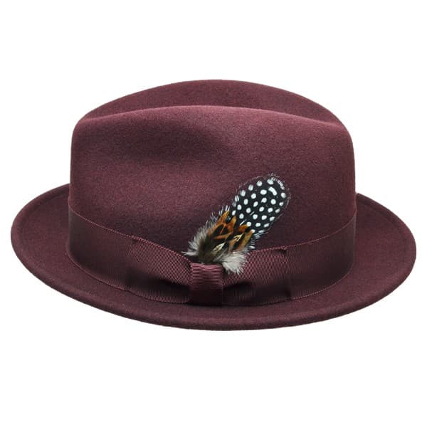 Style: 370 Lite Felt Fedora Hat - thumbnail 4