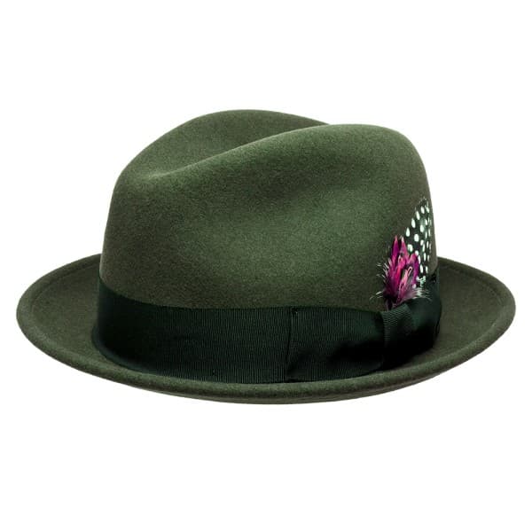 Style: 370 Lite Felt Fedora Hat - thumbnail 7