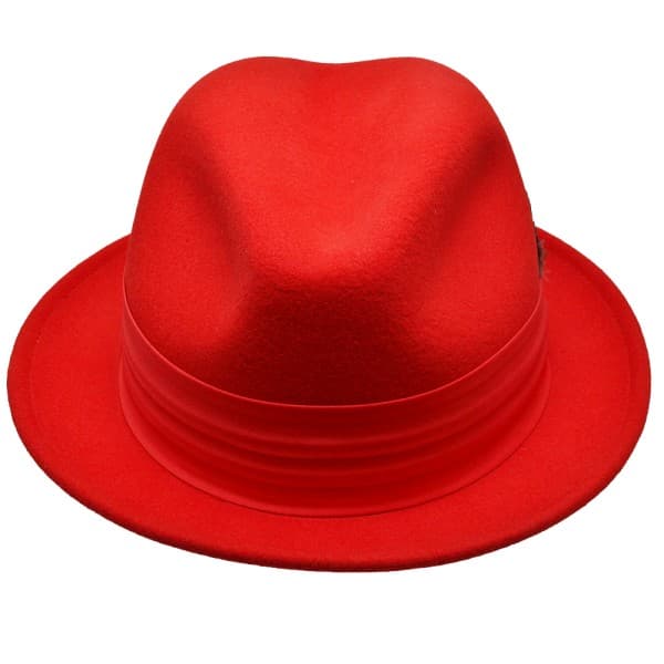 Style: 375 Lite Felt Fedora Hat 2 - thumbnail 4