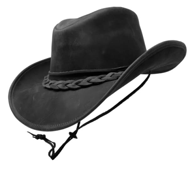 Style: 412 Leather Aussie Hat - thumbnail 5