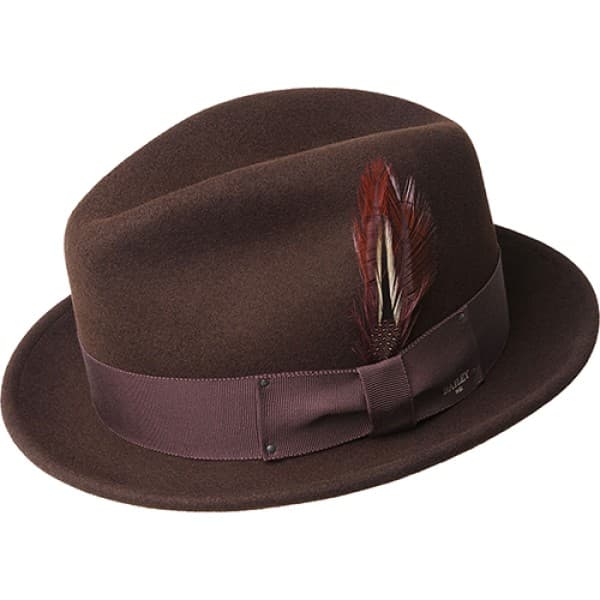 Style:  705 Bailey Tino Fedora Hat - thumbnail 6