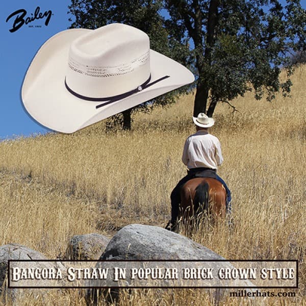 Style: 720 The Grady Western Straw Hat by Bailey - thumbnail 2