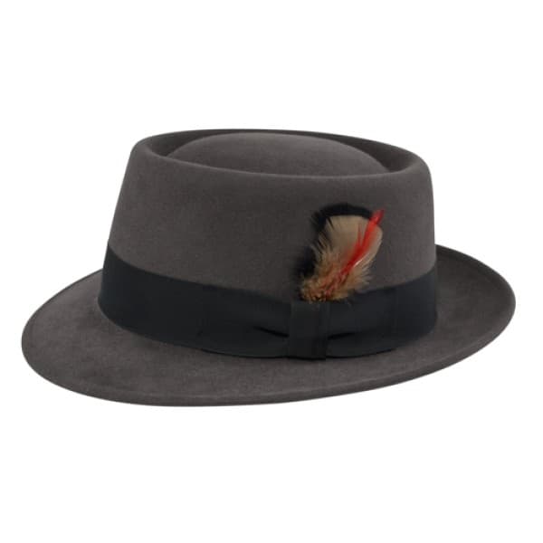 Style: 9104 Pork Pie Dress Hat - thumbnail 2