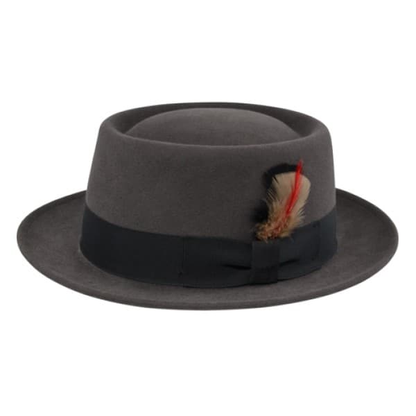 Style: 9104 Pork Pie Dress Hat - thumbnail 4