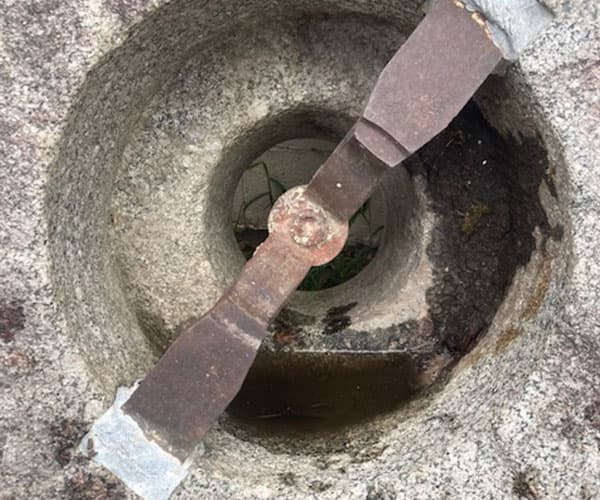 45″ Runner Millstone from North Carolina - thumbnail 4