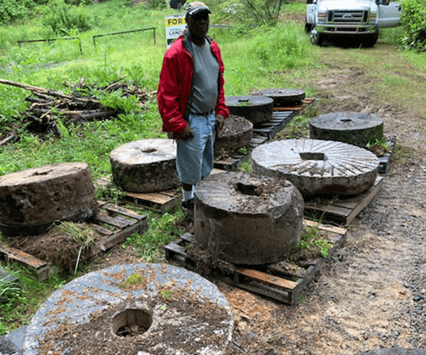 45″ Runner Millstone from North Carolina - thumbnail 2