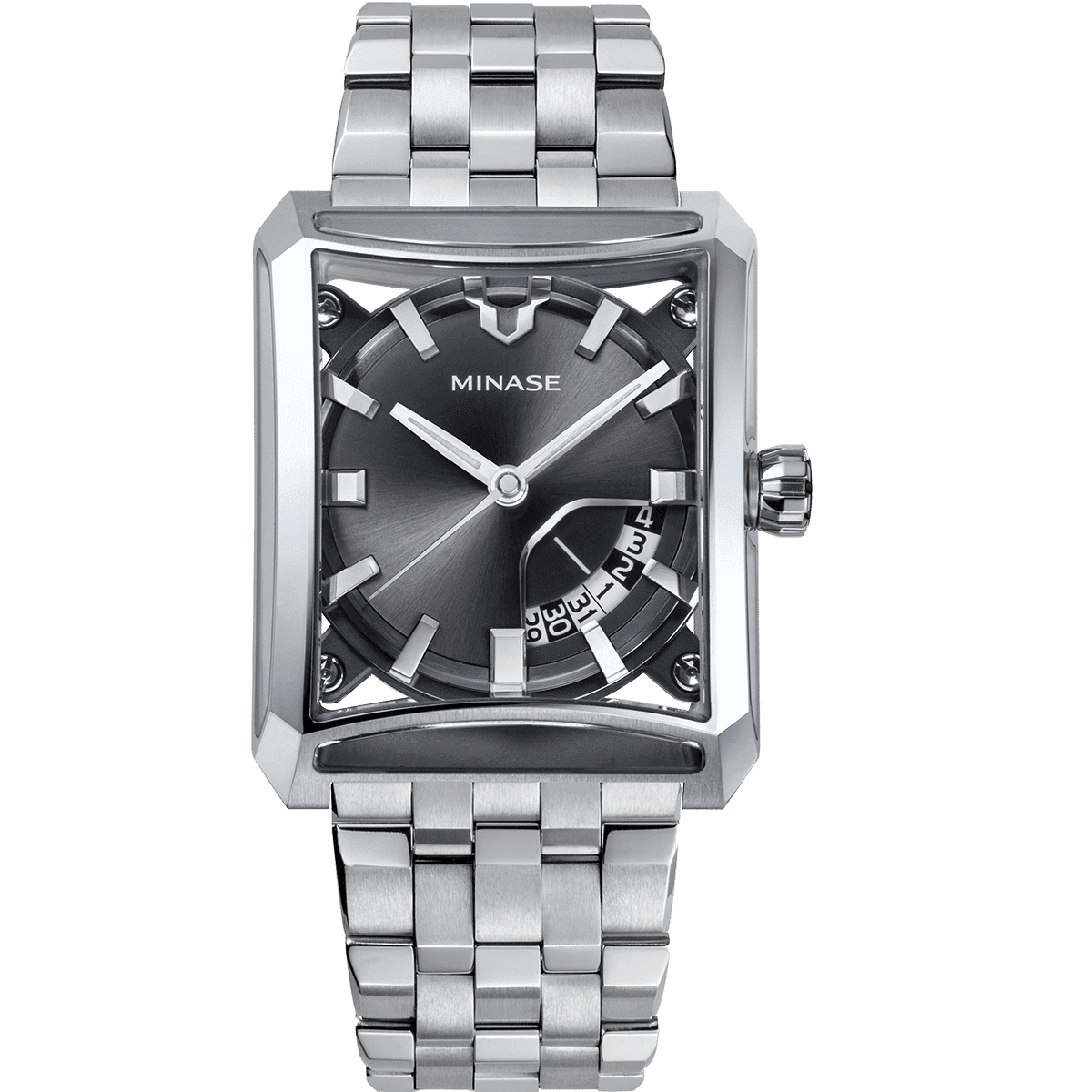 7 Windows Steel Grey Dial