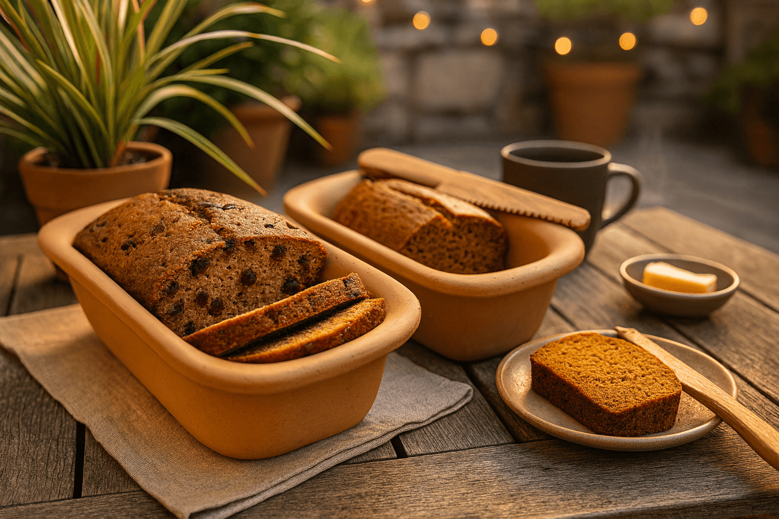 Set of 2 Medium Loaf Bread Pans - thumbnail 4