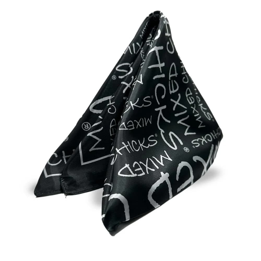Mixed Chicks Satin Logo Scarf
