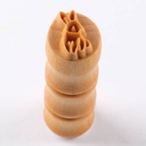 Scs-218 Small Round Stamp – Bunny Rabbit - thumbnail 3