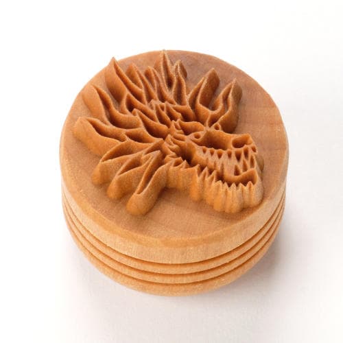 Scl-173 Large Round Stamp – Chinese Dragon