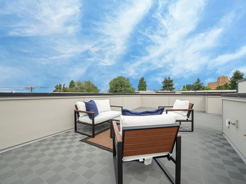 Perforated Interlocking Patio Tiles (also for Decks)