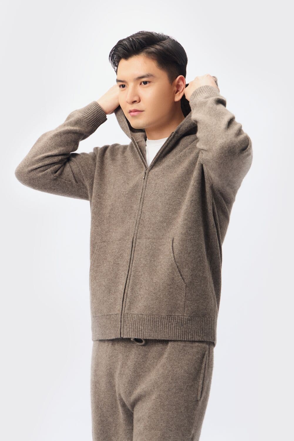 Yak Wool Hoodie for Men