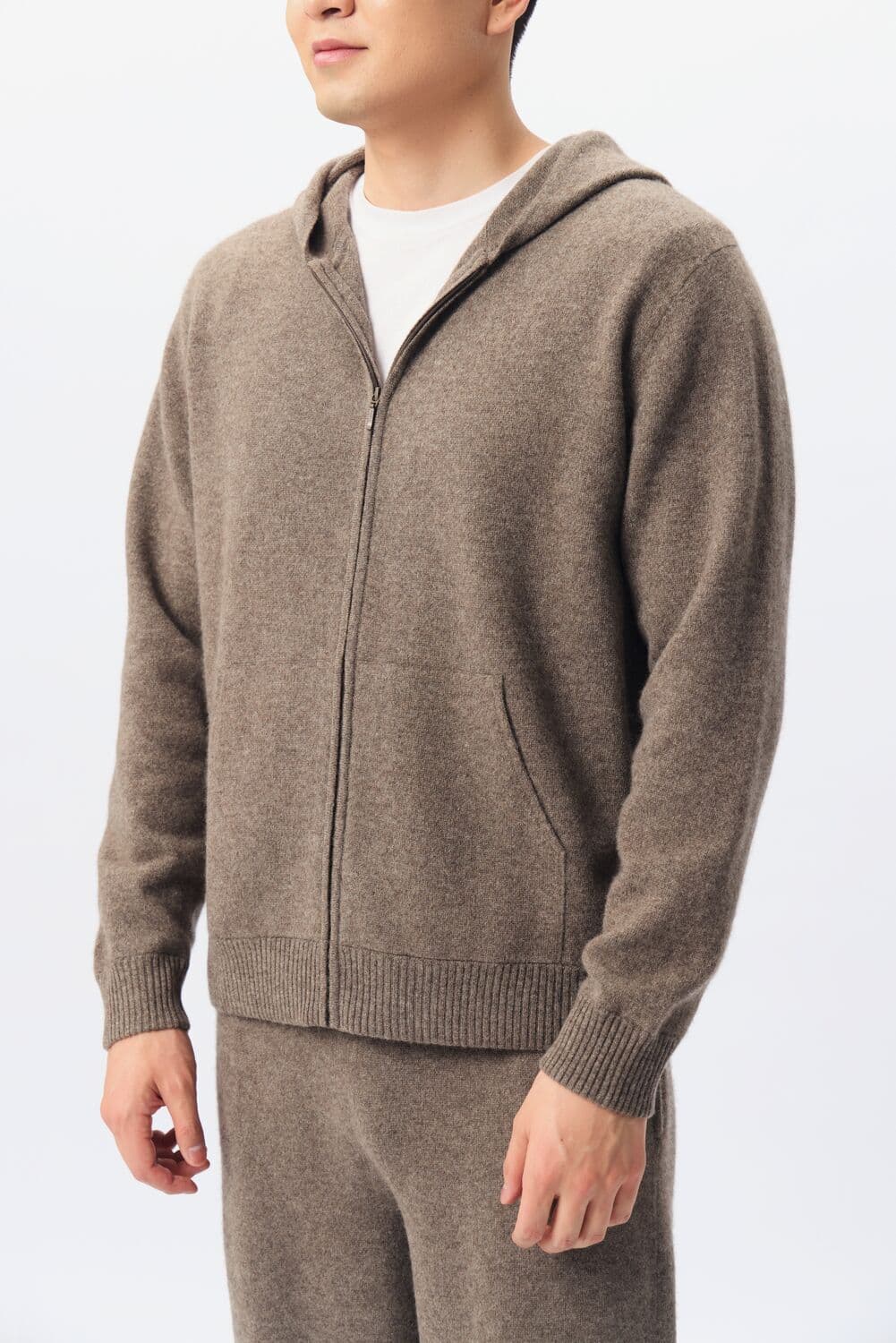 Yak Wool Hoodie for Men - thumbnail 2
