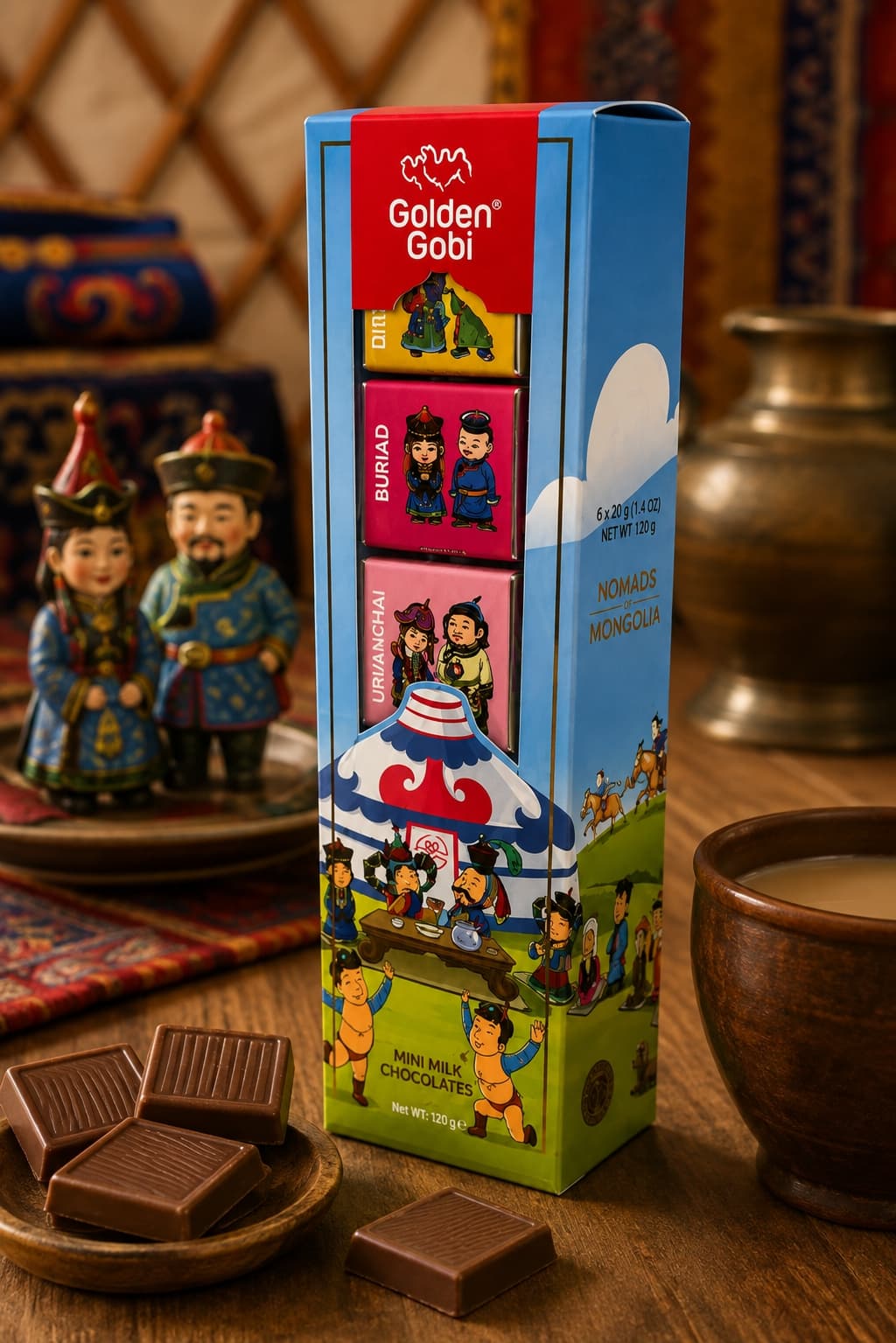 Mini Milk Chocolate Collection 120 gr - thumbnail 2