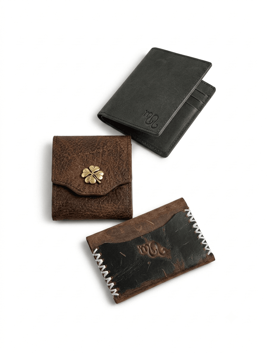 Leather cardholder