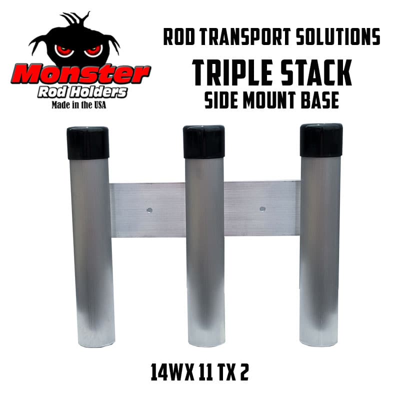 Side Mount Fishing Rod Transport Station