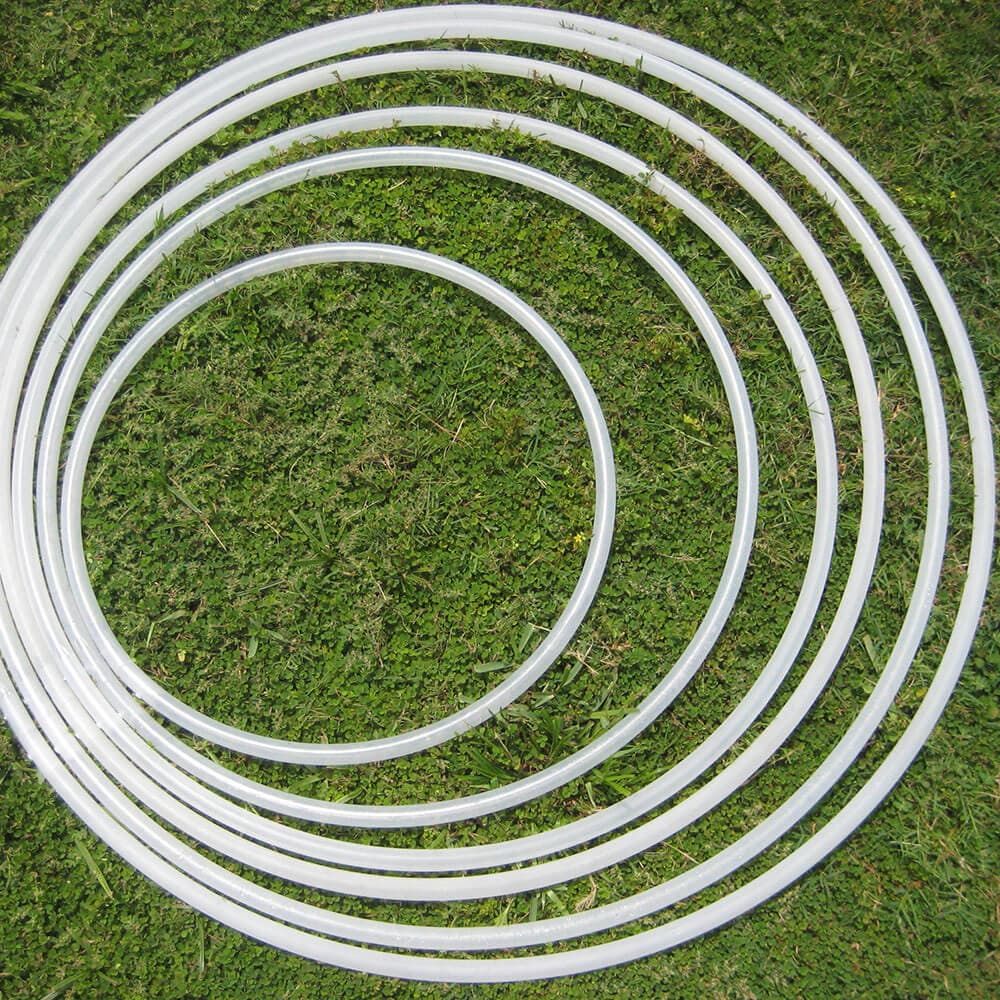 White HDPE Hoop