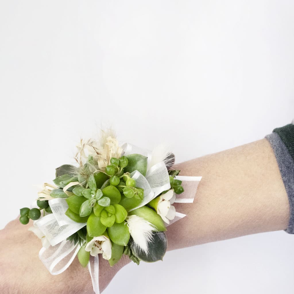 Wrist Corsage – Succulents - thumbnail 2