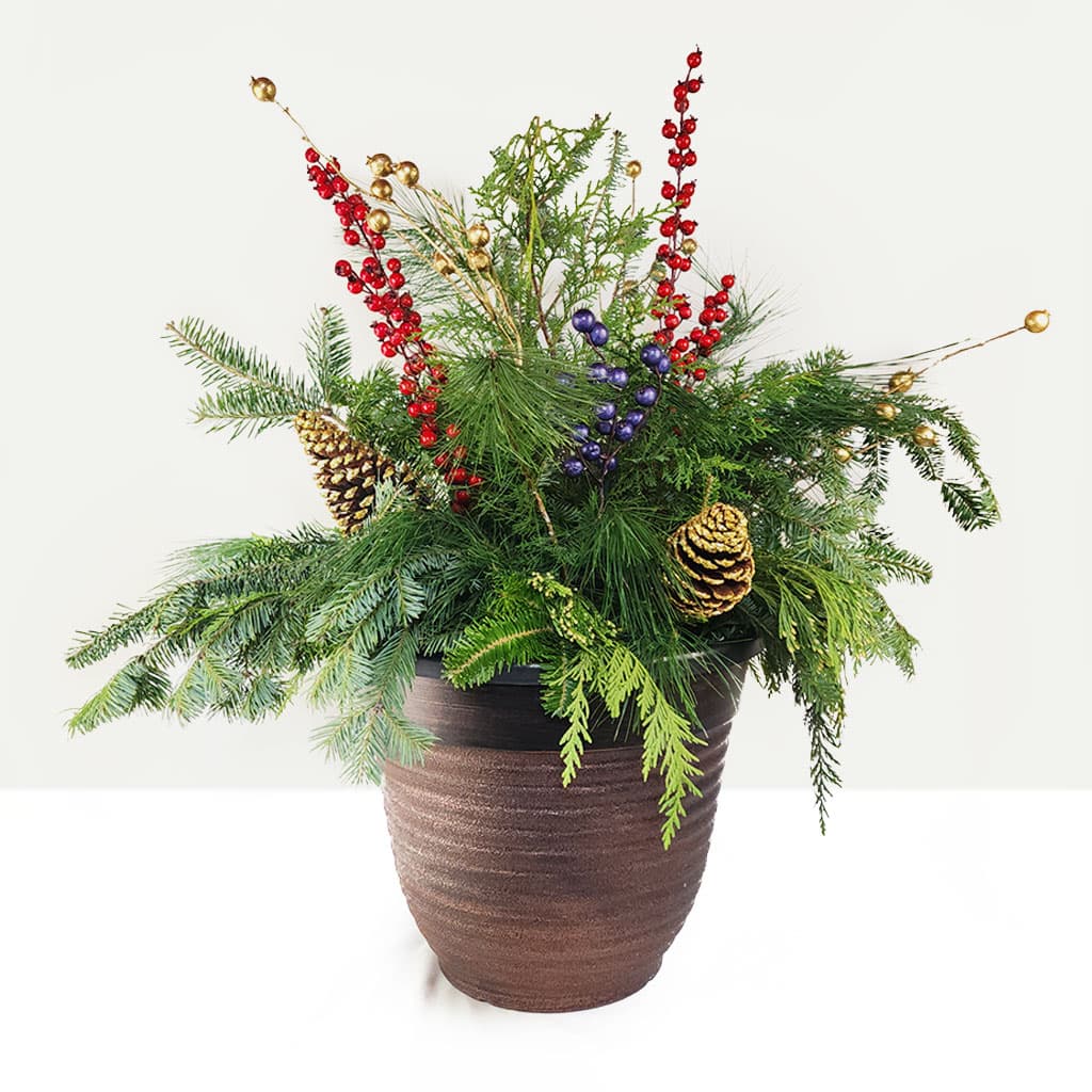 Winter Welcome Planter