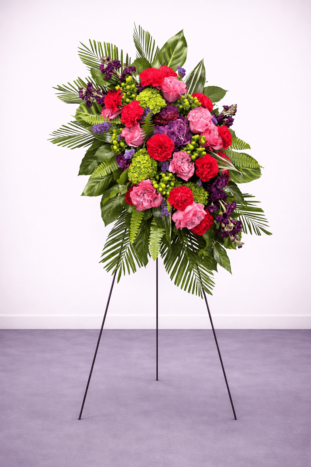Vibrant Tribute Standing Spray - thumbnail 2