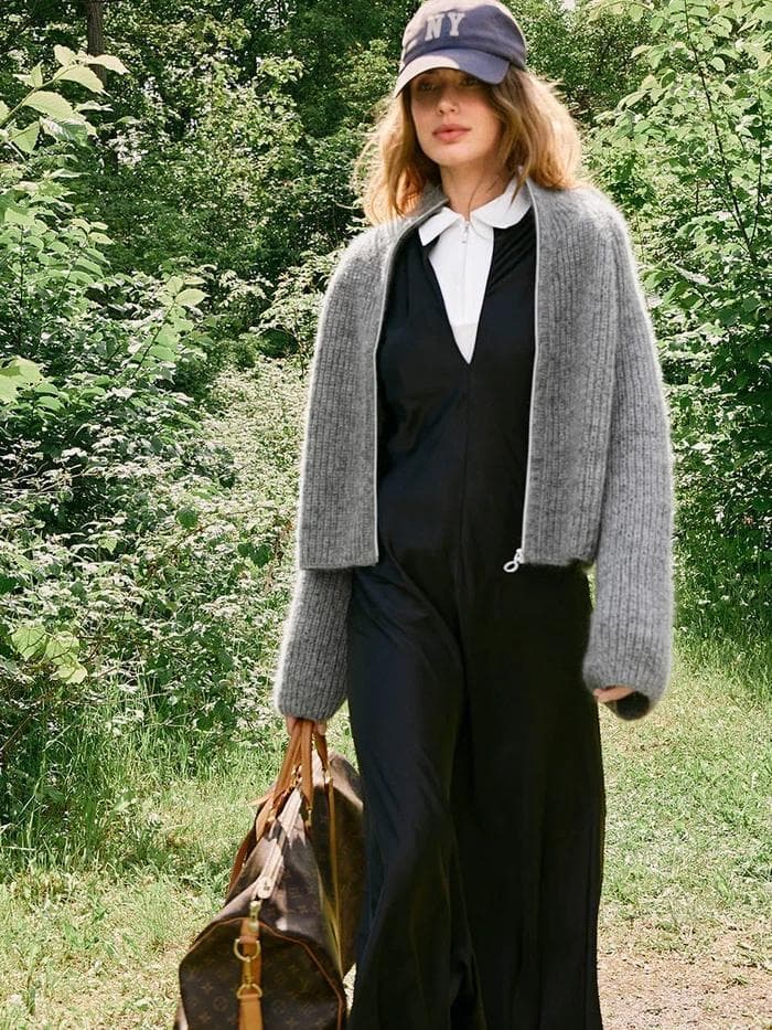 TIA ZIPPER JACKET (Følgetråd) - thumbnail 6