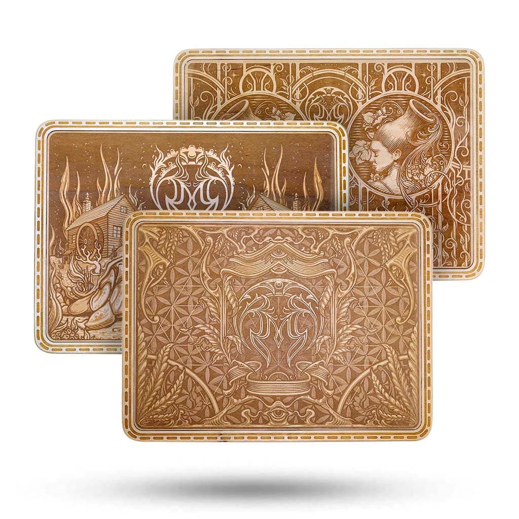 Wood Session Tray