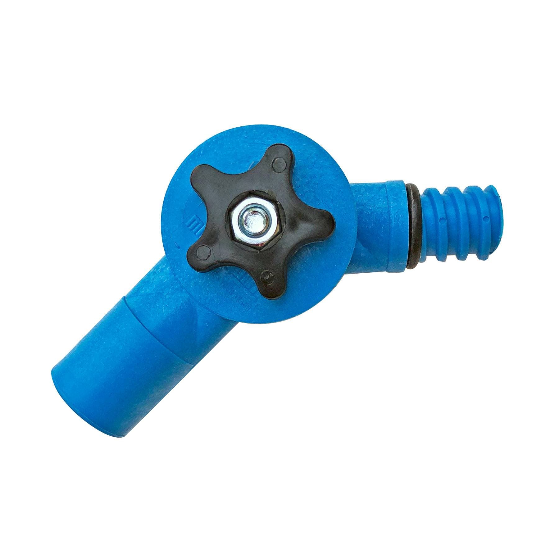 Flow-Thru Angle Adaptor