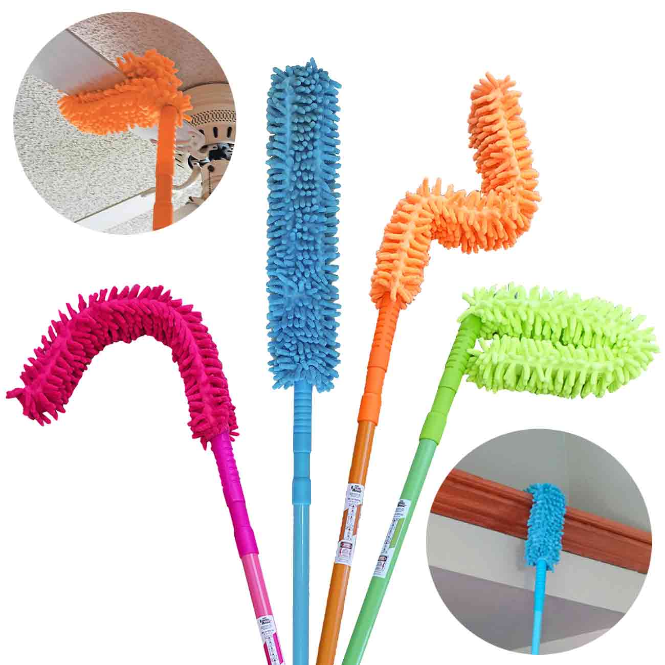 Microfiber Duster with Extendable Pole