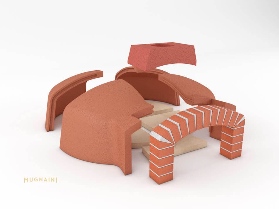 Medio 110 Masonry Pizza Oven Kit - thumbnail 3