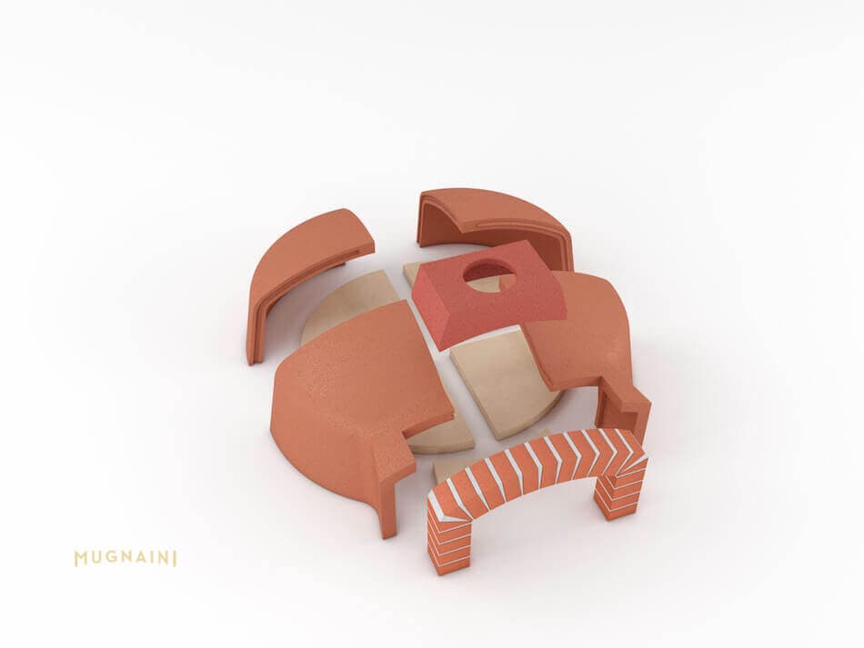Medio 110 Masonry Pizza Oven Kit - thumbnail 5