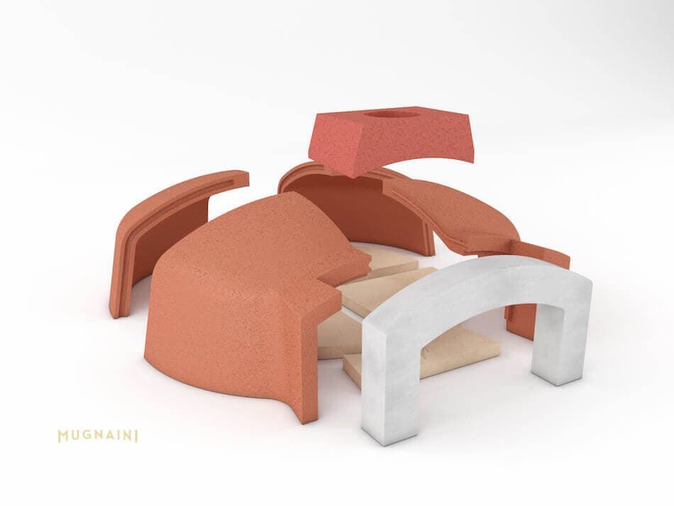 Medio 110 Masonry Pizza Oven Kit - thumbnail 9