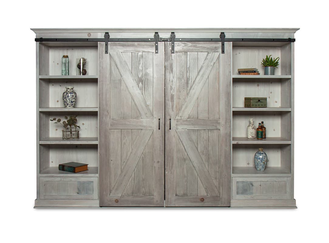 Barn Door Wall Bed
