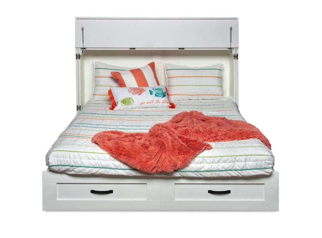 Colton Queen Cabinet Bed W - thumbnail 2