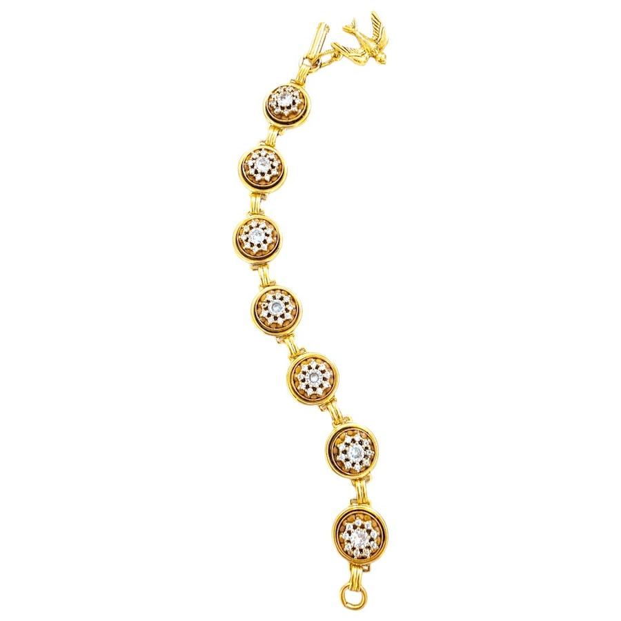 MIRACLES UNFOLD SMALL GOLD BRACELET