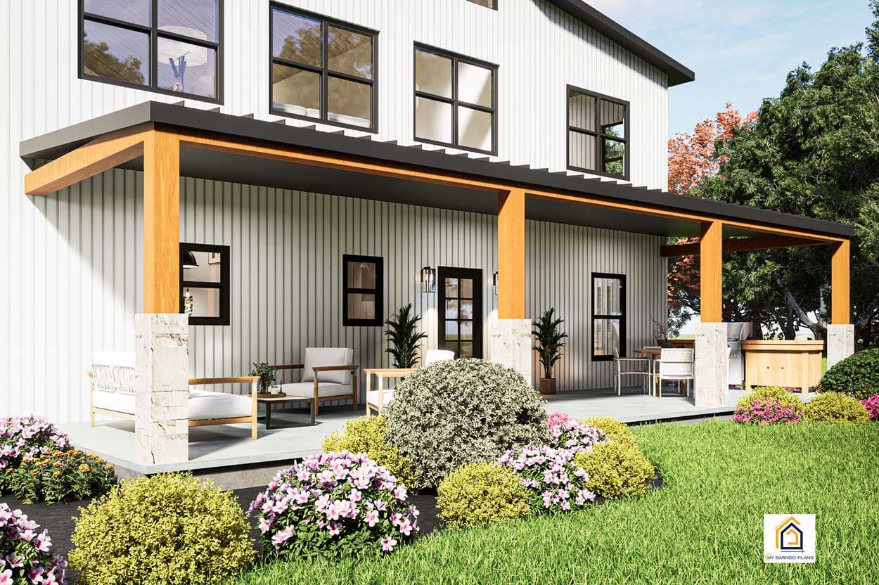Ironwood Barndominium Floor Plan - thumbnail 4