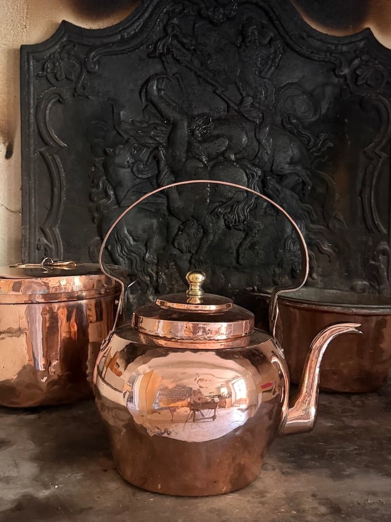 Antique Copper Kettle