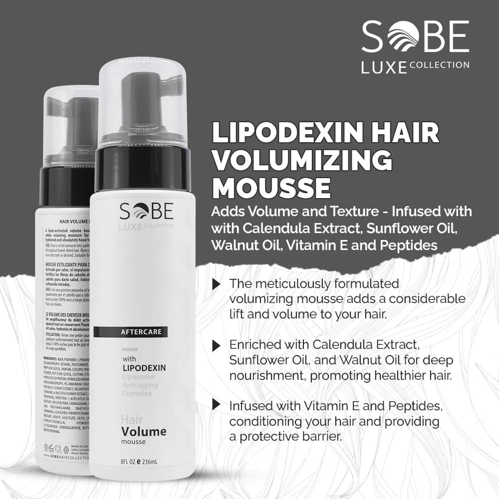 SOBE LUXE Hair Volumizing Mousse 8oz - thumbnail 3