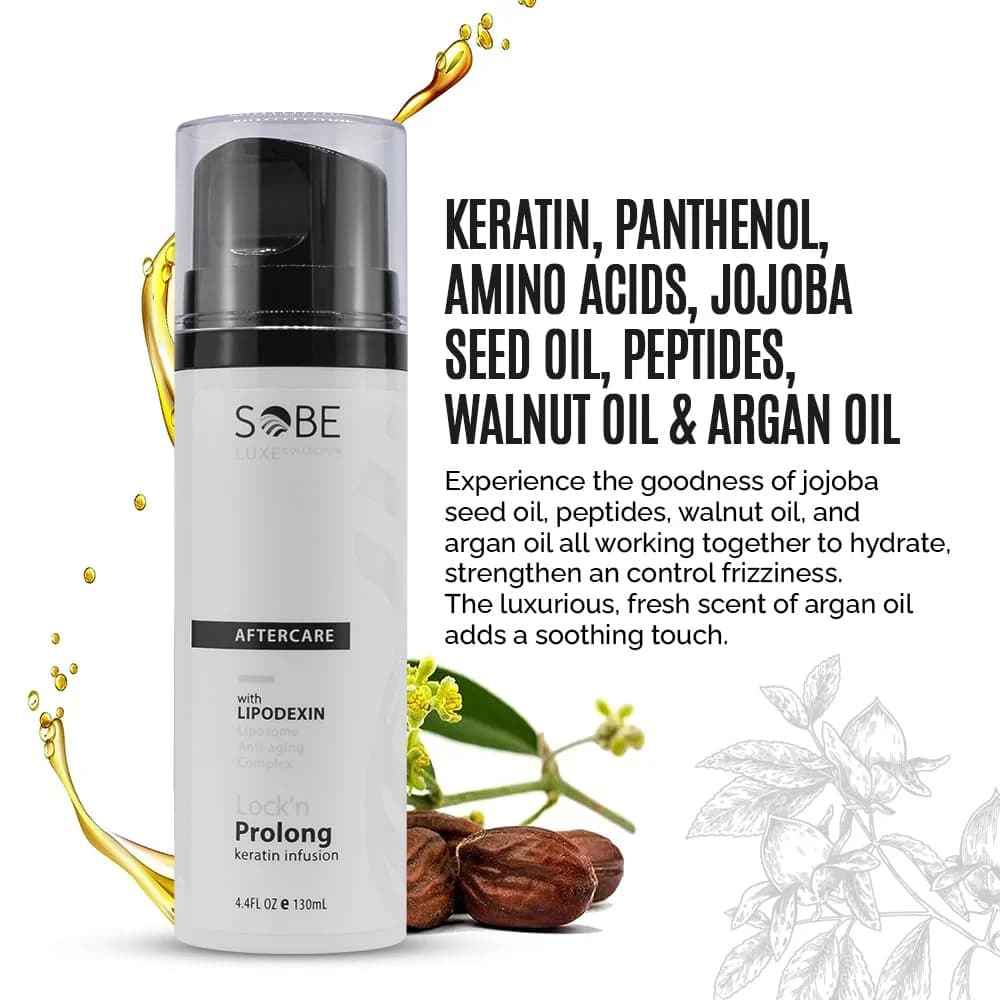 SOBE LUXE Lock’n Prolong Keratin Infusion 4.4oz - thumbnail 2