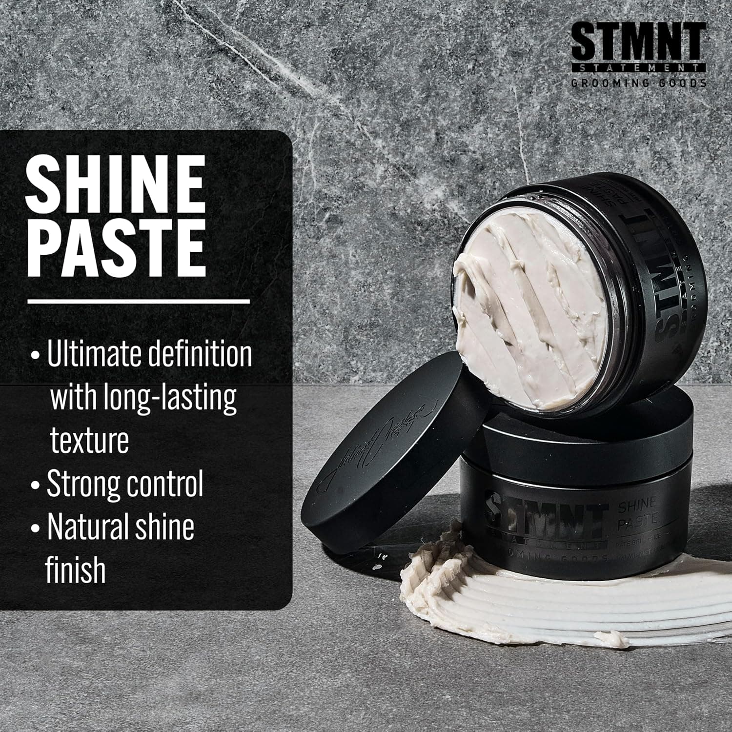 STMNT Grooming Goods Shine Paste 3.38oz - thumbnail 2