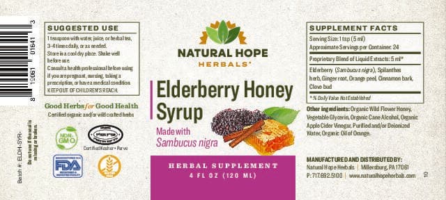 Elderberry Honey Syrup - thumbnail 2