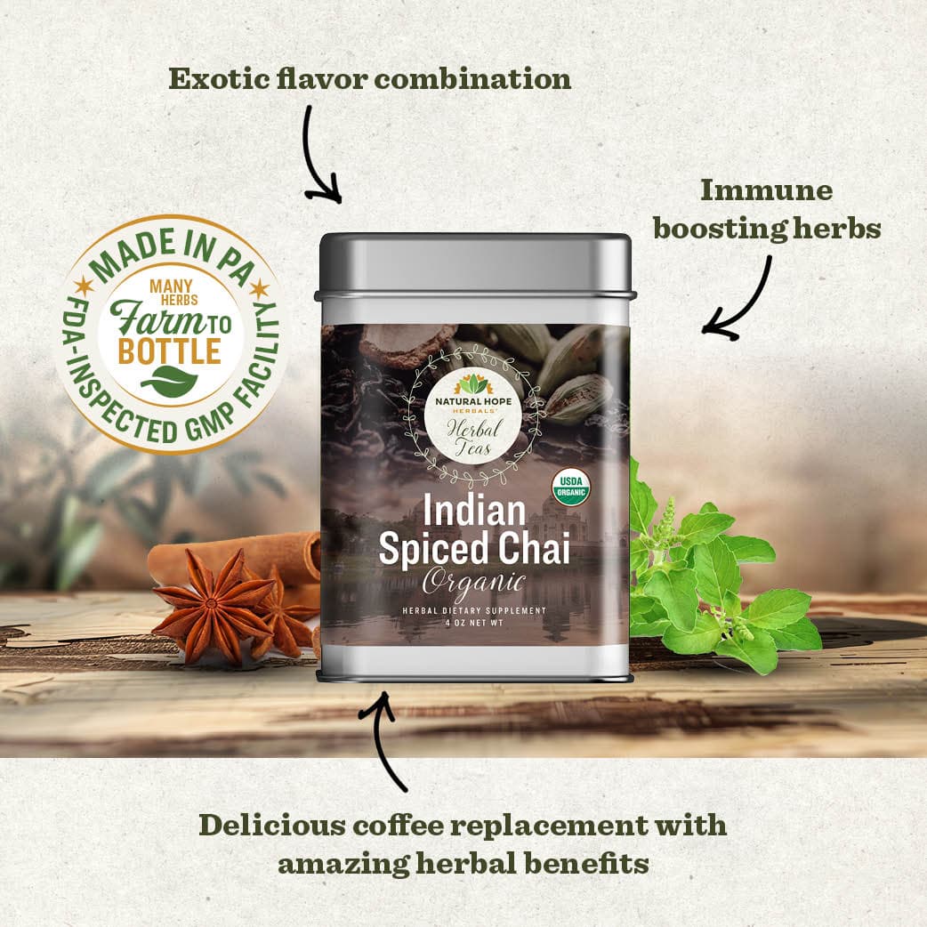 Organic Indian Spiced Chai Tea - thumbnail 3
