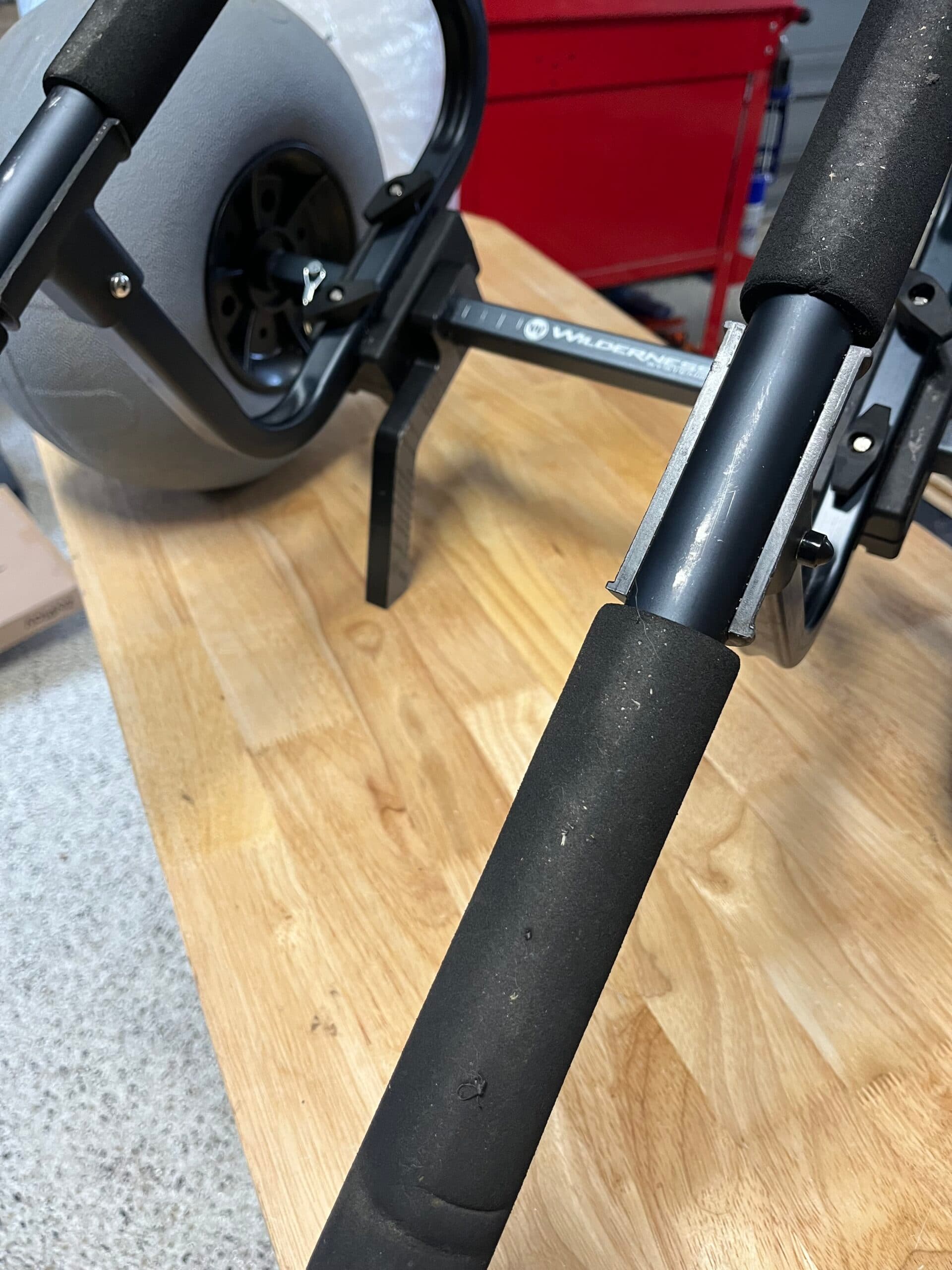 Kayak Cart Kickstands