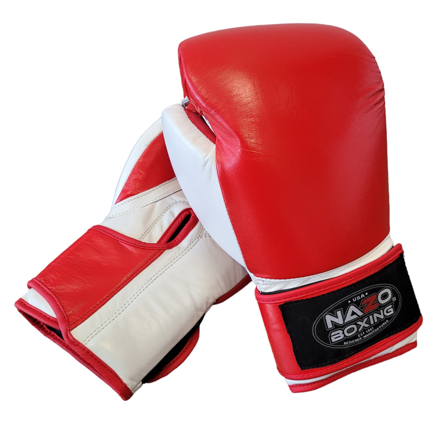 12oz Leather Training Boxing Gloves - thumbnail 3