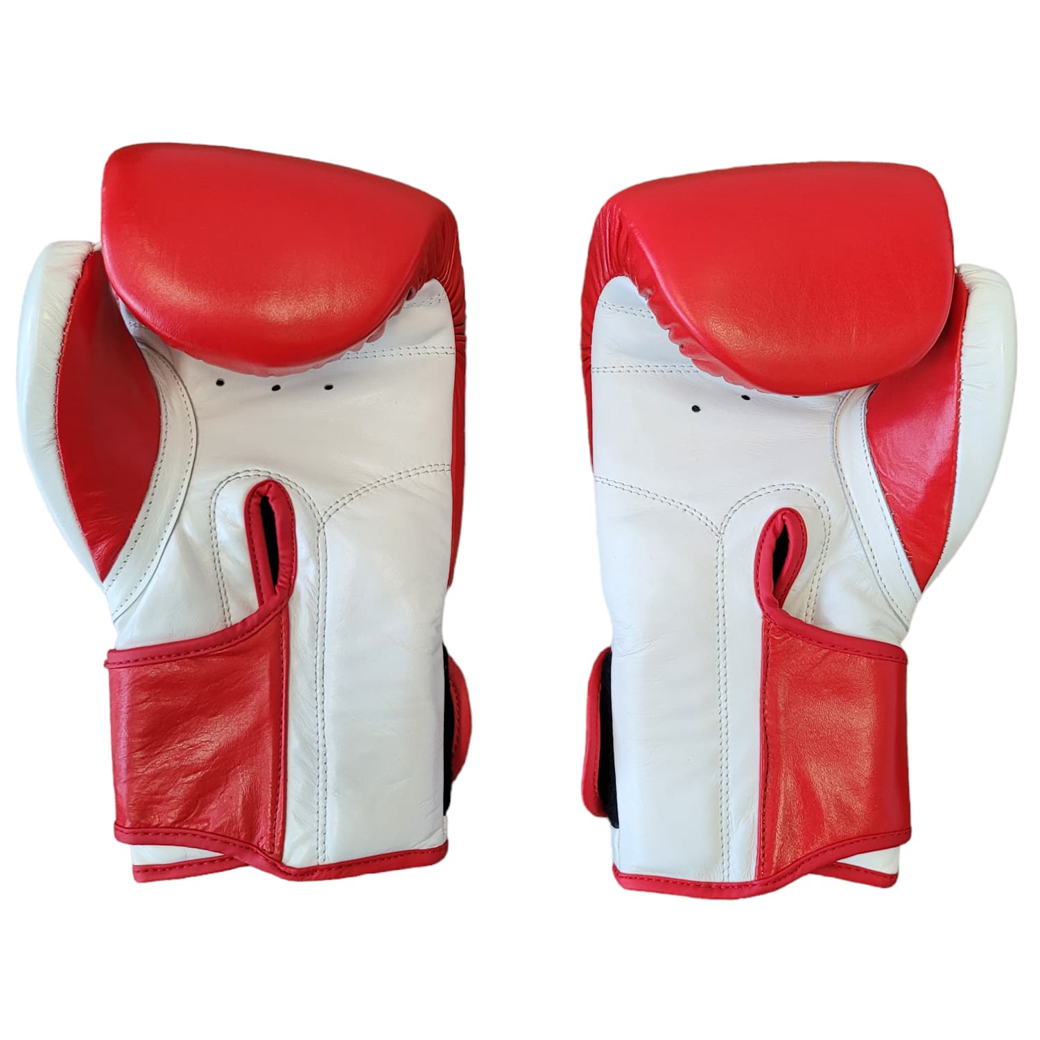 12oz Leather Training Boxing Gloves - thumbnail 4