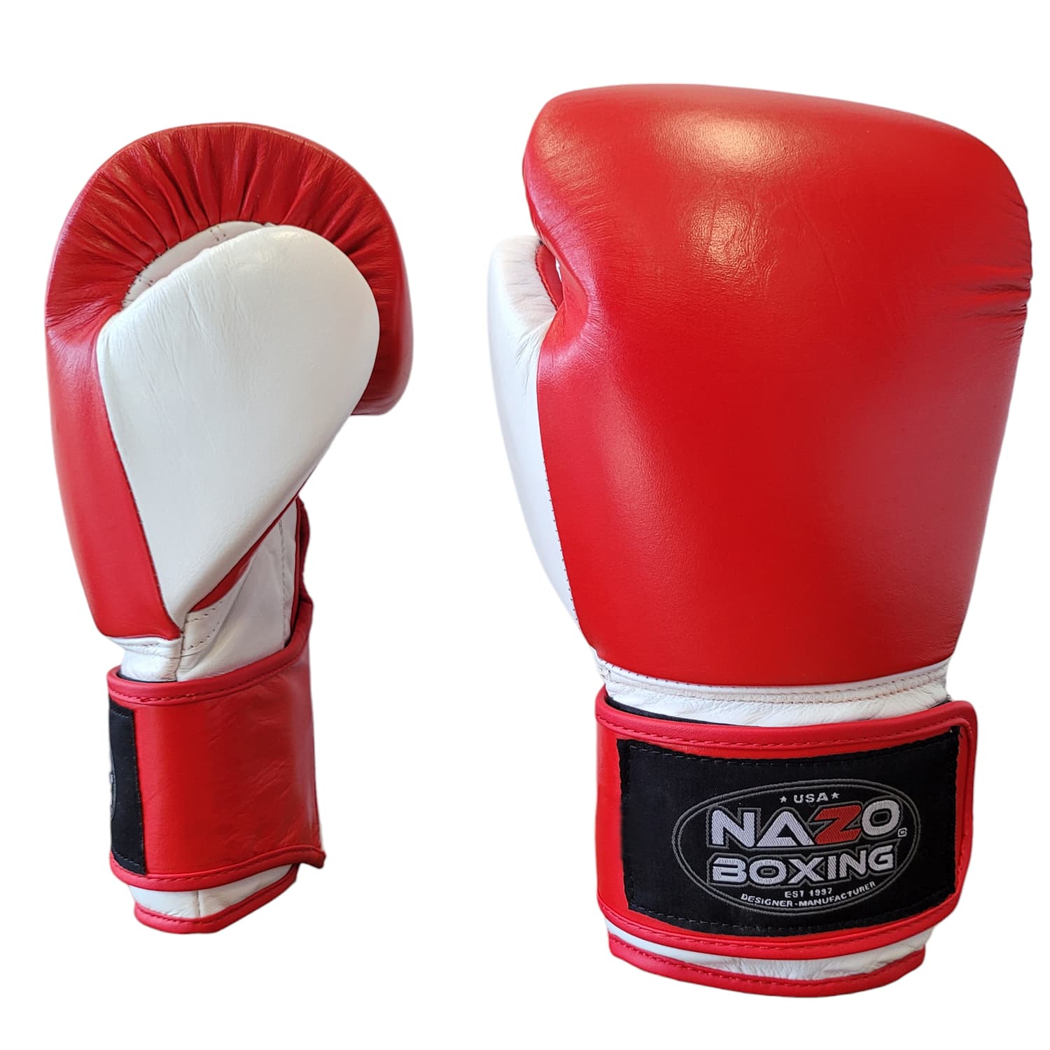 12oz Leather Training Boxing Gloves - thumbnail 6