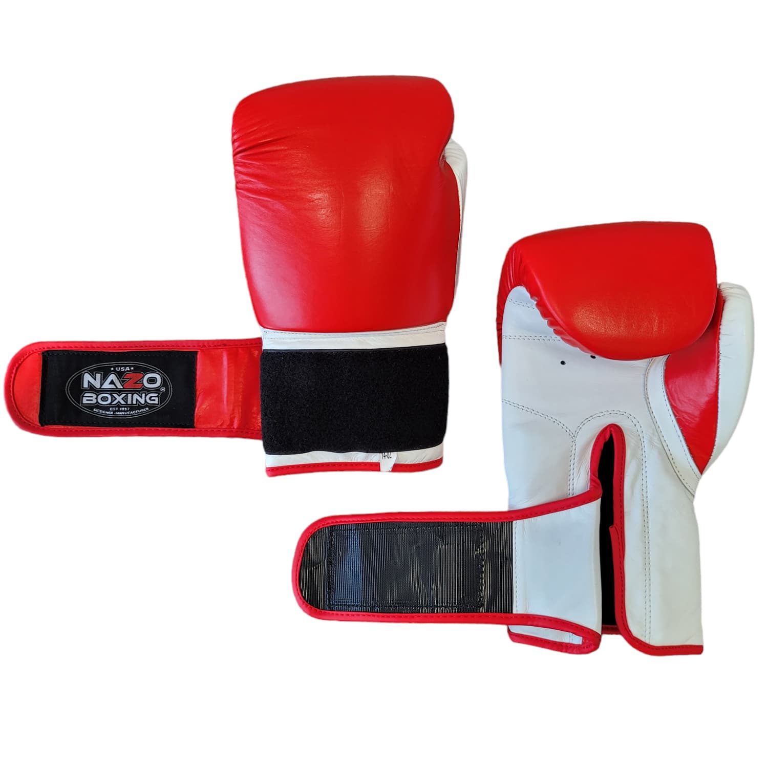 12oz Leather Training Boxing Gloves - thumbnail 5