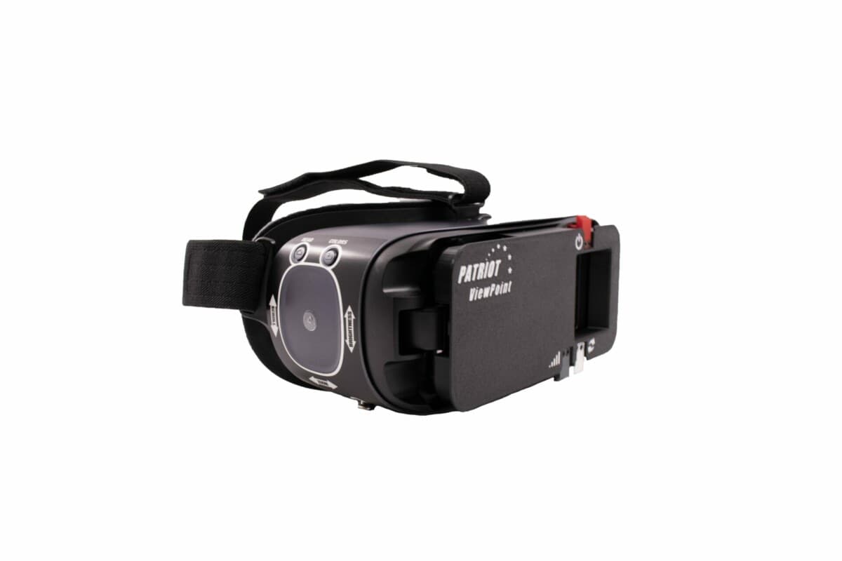 Patriot ViewPoint Low Vision Glasses with Multimedia Transmitter