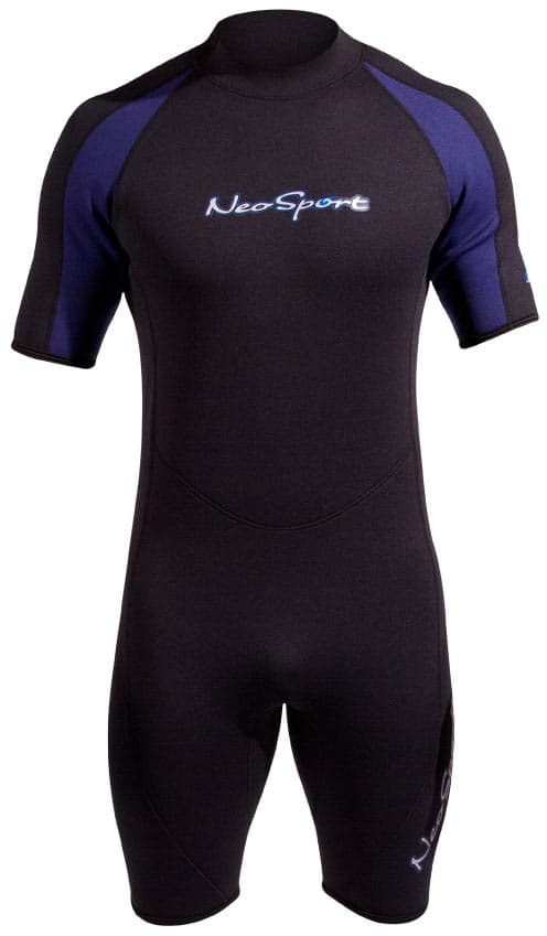 Men’s Neoprene Backzip Shorties - thumbnail 2