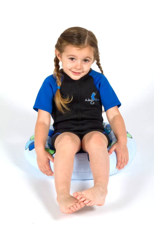 Children’s 2mm Front Zip Shorty Swim Suit - thumbnail 3